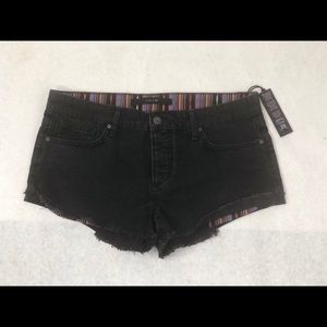 NEW Joe’s Jeans Black Cut Off Shorts